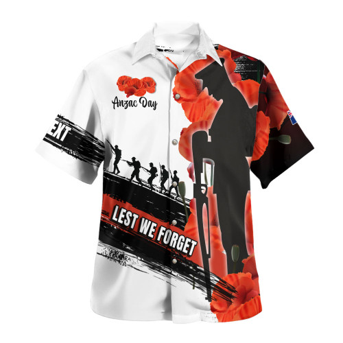 Australia Hawaiian Shirt - Custom Anzac Day Special Style ( Ver 2 ) Australia Hawaiian Shirt - Custom Anzac Day Special Style ( Ver 2 )