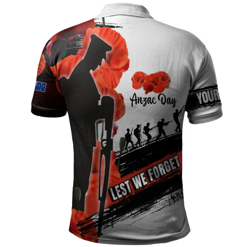Australia Polo Shirt - Custom Anzac Day Special Style ( Ver 2 ) Australia Polo Shirt - Custom Anzac Day Special Style ( Ver 2 )