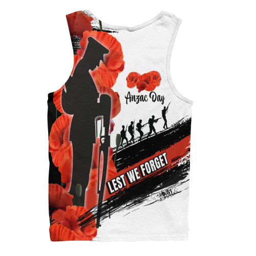 Australia Men Singlet - Anzac Day Special Style ( Ver 2 )