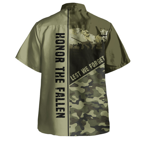 Australia Hawaiian Shirt - Anzac Day Honor The Fallen Thank The Living Australia Hawaiian Shirt - Anzac Day Honor The Fallen Thank The Living