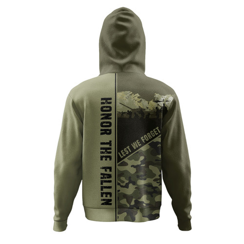 Australia Hoodie - Anzac Day Honor The Fallen Thank The Living Australia Hoodie - Anzac Day Honor The Fallen Thank The Living