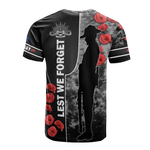 Australia T-Shirt - Custom Royal Australian Army Anzac Day Camouflage Style Australia T-Shirt - Custom Royal Australian Army Anzac Day Camouflage Style