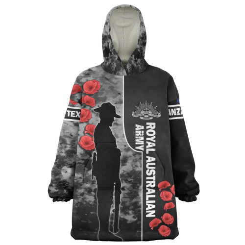 Australia Snug Hoodie - Custom Royal Australian Army Anzac Day Camouflage Style Australia Snug Hoodie - Custom Royal Australian Army Anzac Day Camouflage Style