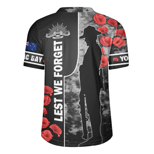 Australia Rugby Jersey - Custom Royal Australian Army Anzac Day Camouflage Style Australia Rugby Jersey - Custom Royal Australian Army Anzac Day Camouflage Style