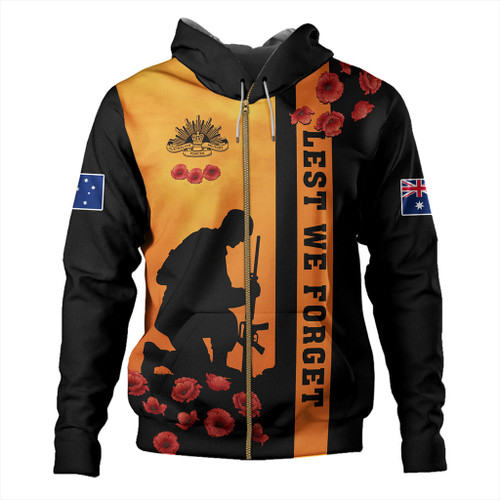 Australia Hoodie Lest We Forget Sunset Simple Style Australia Hoodie Lest We Forget Sunset Simple Style