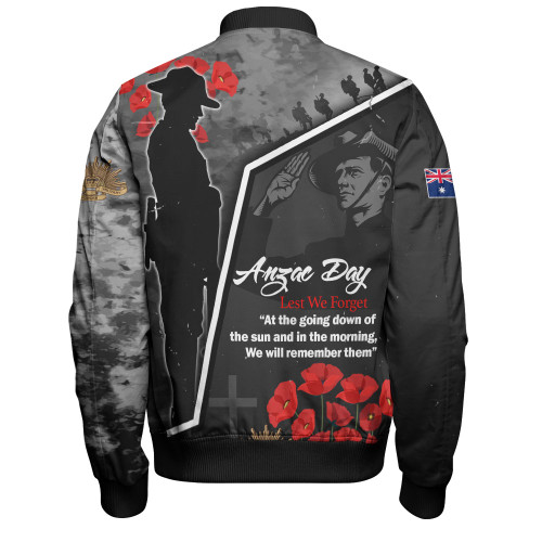 Australia Bomber Jacket - Remembering The Anzacs Australia Bomber Jacket - Remembering The Anzacs