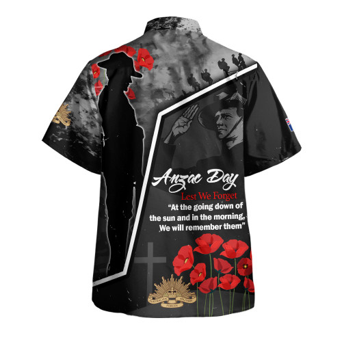 Australia Hawaiian Shirt - Remembering The Anzacs Australia Hawaiian Shirt - Remembering The Anzacs