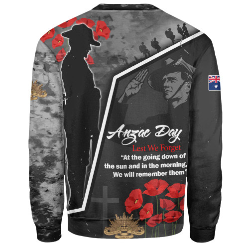 Australia Sweatshirt - Remembering The Anzacs Australia Sweatshirt - Remembering The Anzacs