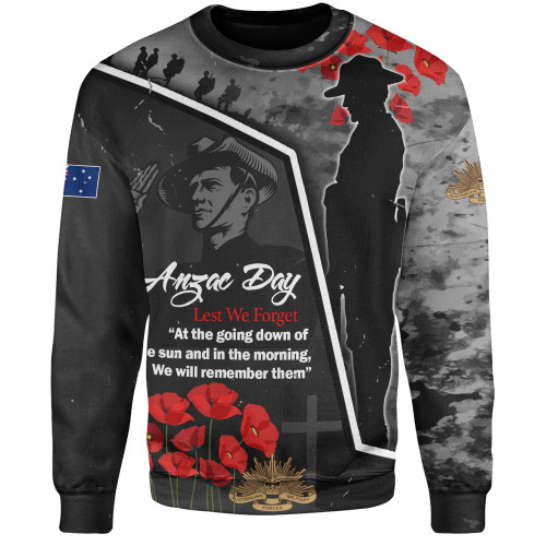 Australia Sweatshirt - Remembering The Anzacs
