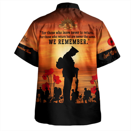 Australia Hawaiian Shirt We Will Never Forget Australia Hawaiian Shirt We Will Never Forget