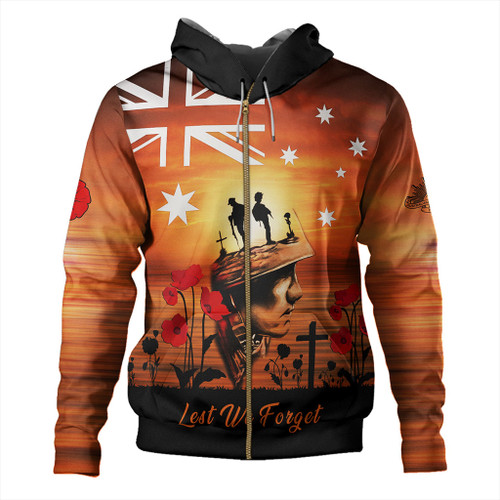 Australia Hoodie We Will Never Forget Australia Hoodie We Will Never Forget