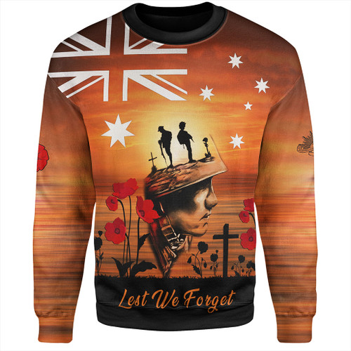 Australia Sweatshirt We Will Never Forget