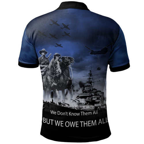 Australia Royal Navy Polo Shirts - Remember All The Battles Fought Australia Royal Navy Polo Shirts - Remember All The Battles Fought