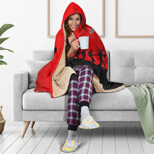 Australia Hooded Blanket Anzac Day Lest We Forget Red Poppy Australia Hooded Blanket Anzac Day Lest We Forget Red Poppy