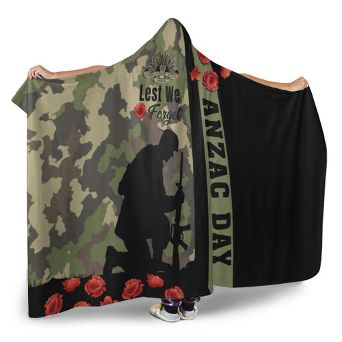 Australia Hooded Blanket Lest We Forget Military Camouflage Simple Style Australia Hooded Blanket Lest We Forget Military Camouflage Simple Style