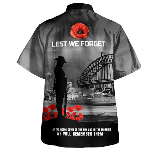 Australia Hawaiian Shirt At The Going Down Of The Sun We Will Remember Them Australia Hawaiian Shirt At The Going Down Of The Sun We Will Remember Them