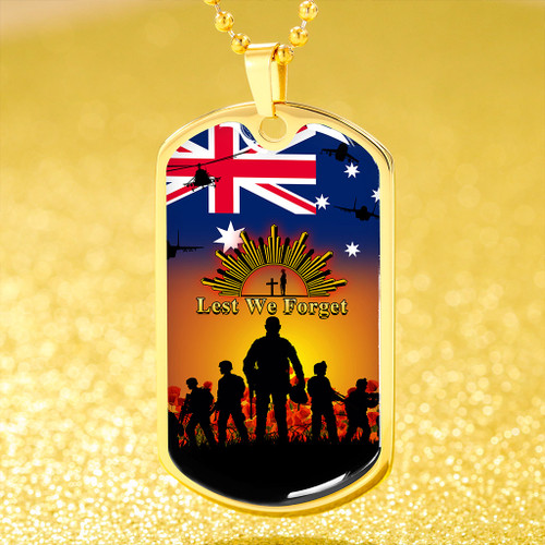 Australia Anzac Day Dog Tag Anzac Day Soldiers Australia Anzac Day Dog Tag Anzac Day Soldiers