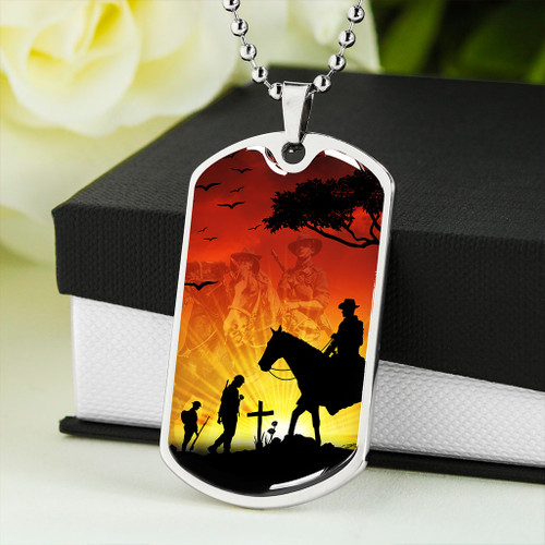 Australia Anzac Day Dog Tag Lest We Forget Horse Design Australia Anzac Day Dog Tag Lest We Forget Horse Design