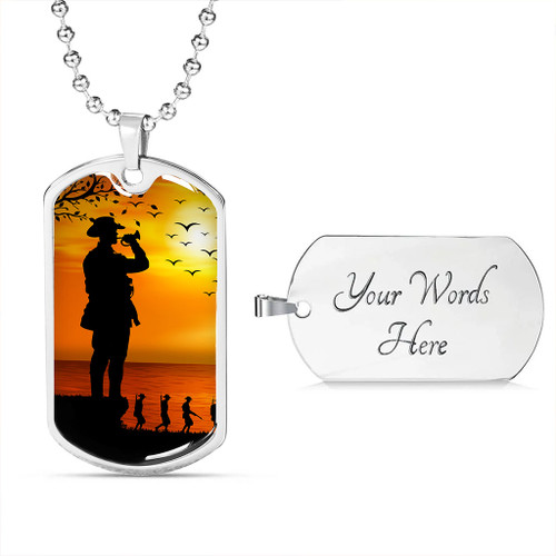 Australia Anzac Day Dog Tag Lest We Forget Anzac Day Horse Brigade Australia Anzac Day Dog Tag Lest We Forget Anzac Day Horse Brigade