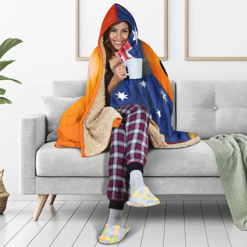 Australia Anzac Hooded Blanket - We Will Remember Them Ver02 Australia Anzac Hooded Blanket - We Will Remember Them Ver02