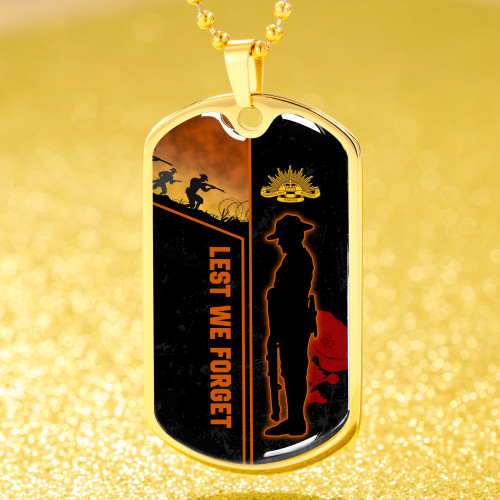 Australia Anzac Day Dog Tag Lest We Forget Poppy Australia Anzac Day Dog Tag Lest We Forget Poppy