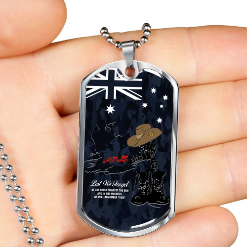 Australia Anzac Day Dog Tag The Australian Army Australia Anzac Day Dog Tag The Australian Army