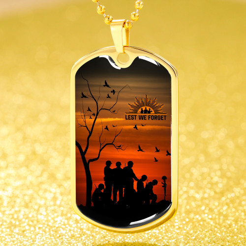 Australia Anzac Day Dog Tag Australia And New Zealand Remembers Australia Anzac Day Dog Tag Australia And New Zealand Remembers