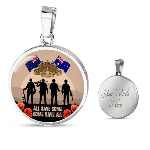 Australia Necklace Circle Anzac Day All Gave Some Some Gave All Australia Necklace Circle Anzac Day All Gave Some Some Gave All