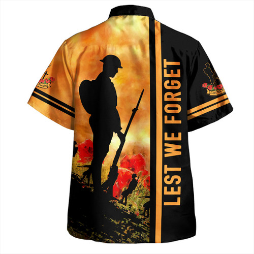 Australia Hawaiian Shirt Lest We Forget Quater Style Australia Hawaiian Shirt Lest We Forget Quater Style