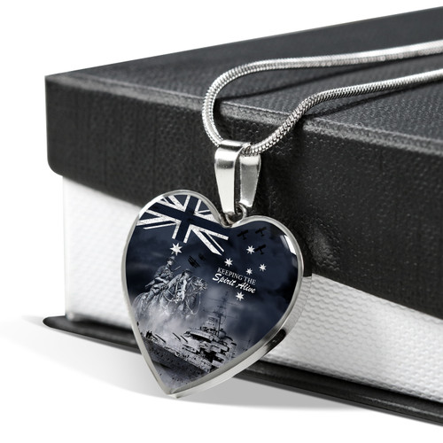 Australia Necklace Heart Anzac Day Remember All The Battles Fought Australia Necklace Heart Anzac Day Remember All The Battles Fought