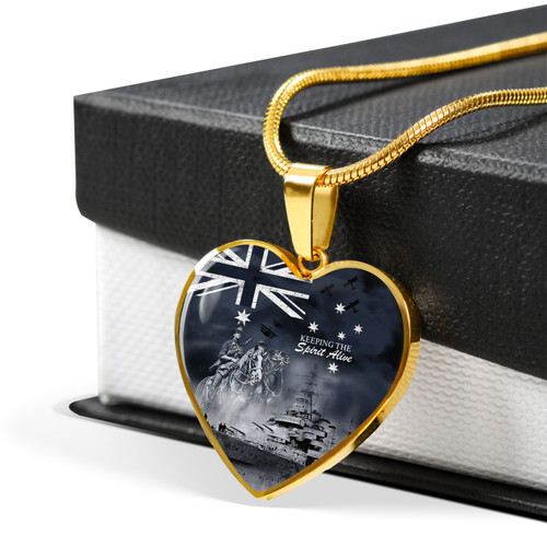 Australia Necklace Heart Anzac Day Remember All The Battles Fought Australia Necklace Heart Anzac Day Remember All The Battles Fought