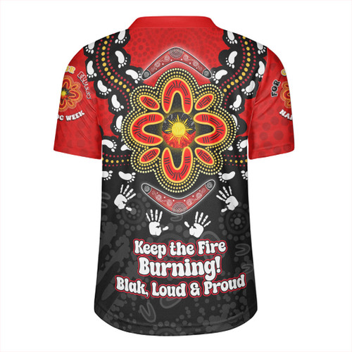 Australia Rugby Jersey Aboriginal Inspired Naidoc Symbol Pattern Australia Rugby Jersey Aboriginal Inspired Naidoc Symbol Pattern