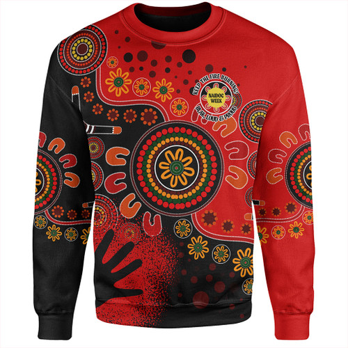 Australia Sweatshirt Aboriginal Indigenous Naidoc Week Simple