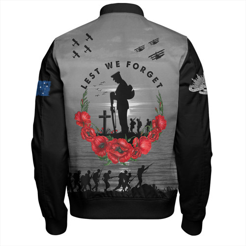 Australia Bomber Jacket Anzac Day Remembering Our Fallen Heroes