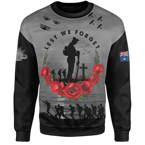 Australia Sweatshirt Anzac Day Remembering Our Fallen Heroes