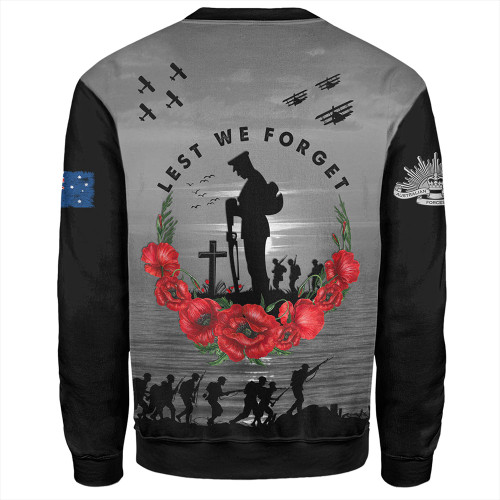 Australia Sweatshirt Anzac Day Remembering Our Fallen Heroes Australia Sweatshirt Anzac Day Remembering Our Fallen Heroes