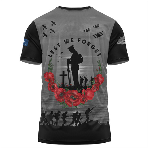 Australia T-Shirt Anzac Day Remembering Our Fallen Heroes Australia T-Shirt Anzac Day Remembering Our Fallen Heroes