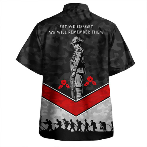 Australia Hawaiian Shirt Camouflage Lest We Forget Australia Hawaiian Shirt Camouflage Lest We Forget