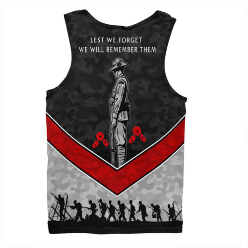 Australia Men Singlet Camouflage Lest We Forget Australia Men Singlet Camouflage Lest We Forget