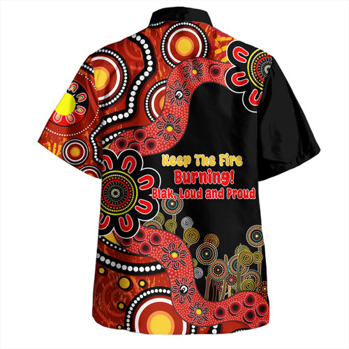 Australia Hawaiian Shirt Aboriginal Indigenous Naidoc Week Keep The Fire Burning! Blak, Loud And Proud Australia Hawaiian Shirt Aboriginal Indigenous Naidoc Week Keep The Fire Burning! Blak, Loud And Proud