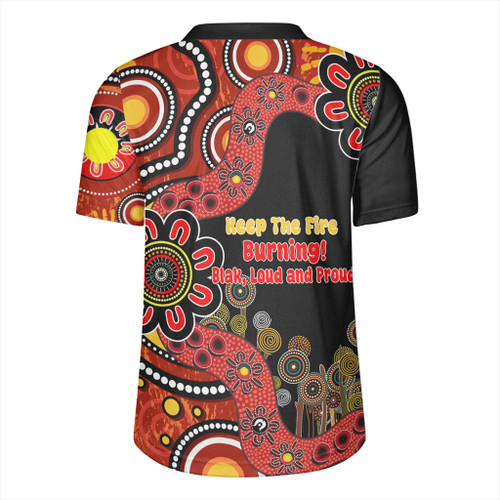 Australia Rugby Jersey Aboriginal Indigenous Naidoc Week Keep The Fire Burning! Blak, Loud And Proud Australia Rugby Jersey Aboriginal Indigenous Naidoc Week Keep The Fire Burning! Blak, Loud And Proud