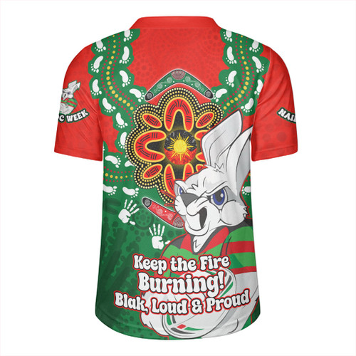 South Sydney Rabbitohs Rugby Jersey Aboriginal Inspired Naidoc Symbol Pattern South Sydney Rabbitohs Rugby Jersey Aboriginal Inspired Naidoc Symbol Pattern