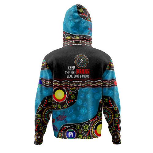 Australia Hoodie Custom Naidoc Week Culture Art With River And Tortoise Aboriginal Australia Hoodie Custom Naidoc Week Culture Art With River And Tortoise Aboriginal