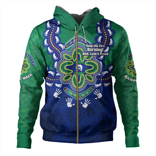 Australia Hoodie Torres Strait Aboriginal Inspired Naidoc Symbol Pattern Australia Hoodie Torres Strait Aboriginal Inspired Naidoc Symbol Pattern