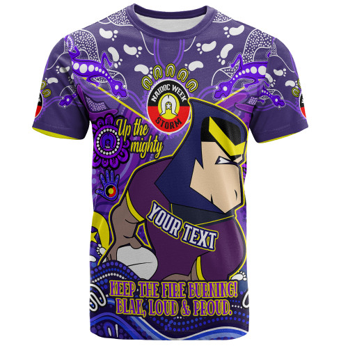 Melbourne Storm T-Shirt Custom Naidoc Keep the Fire Burning! Blak, Loud & Proud Home Jersey2 Melbourne Storm T-Shirt Custom Naidoc Keep the Fire Burning! Blak, Loud & Proud Home Jersey2