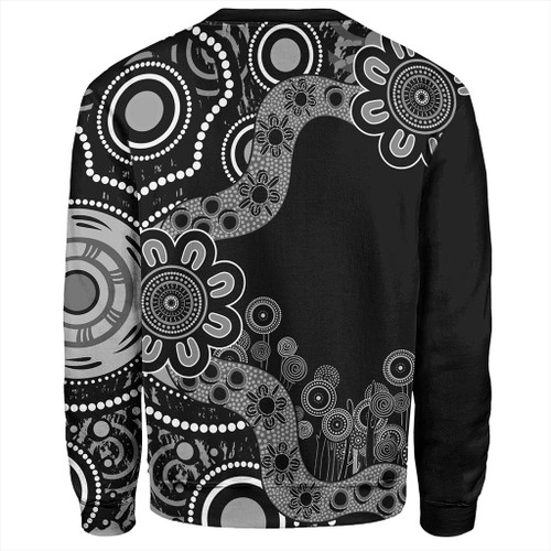 Australia Sweatshirt Aboriginal Indigenous Dot Painting