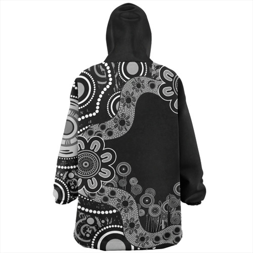 Australia Snug Hoodie Aboriginal Indigenous Dot Painting Australia Snug Hoodie Aboriginal Indigenous Dot Painting