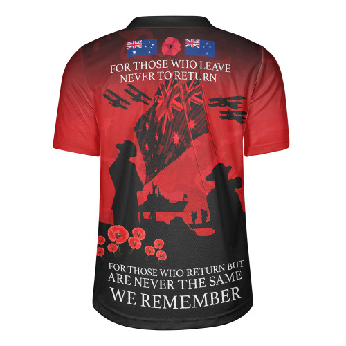Australia Anzac Rugby Jersey Anzac Day Poppy Flowers Red 2 Australia Anzac Rugby Jersey Anzac Day Poppy Flowers Red 2