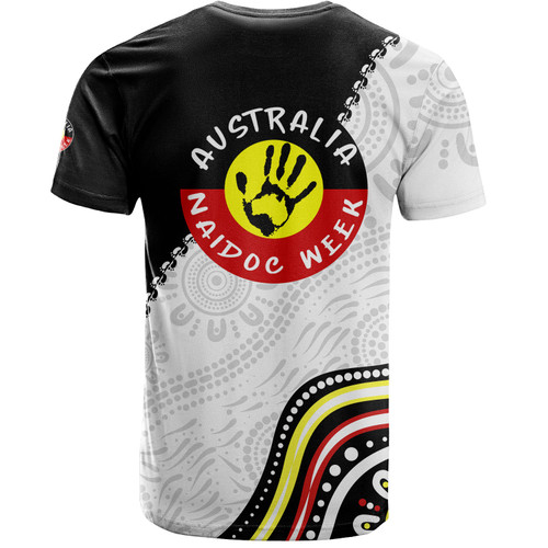 Australia T-Shirt Naidoc Week Indigenous Culture Inspired Keep the Fire Burning! Blak, Loud and Proud