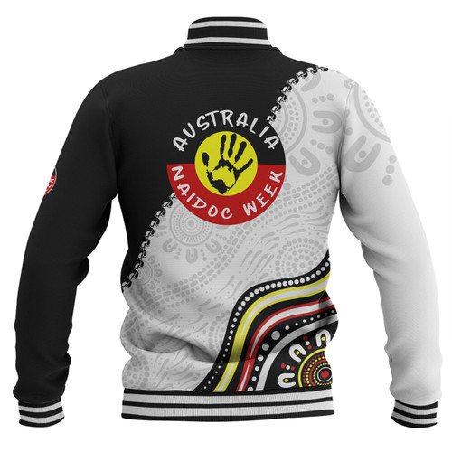 Australia Baseball Jacket Naidoc Week Indigenous Culture Inspired Keep the Fire Burning! Blak, Loud and Proud Australia Baseball Jacket Naidoc Week Indigenous Culture Inspired Keep the Fire Burning! Blak, Loud and Proud